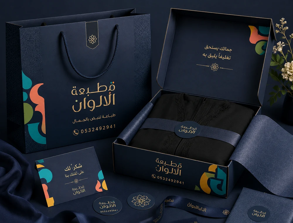 بكج عبايات - مطبعة الالوان